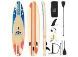 320 x 76 x 15cm Aufblasbares Paddling Board, mit Paddel