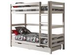 Vipack Furniture Etagen-Hochbett Pino, weiß