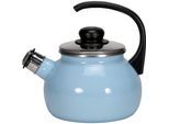 Emaille-Flötenkessel SYLT 2 Liter
