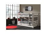 Vipack Furniture Etagenbett Pino, weiß