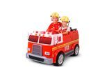 Kinder-Elektro-Feuerwehrauto LL911, 2-Sitzer, Sirene, Spritze, EVA-Reifen, 90 Watt, Fernbedienung