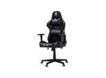 ELITE Gaming-Stuhl DESTINY, Rücken- und Nackenkissen, Wippmechanik, bis 170kg, Sitzhöhe 45-55, MG200 (Schwarz)