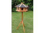 Promadino Vogelhaus "Fehmarn" mit Fußkreuzständer