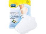 Scholl Fußmaske ExpertCare, Macadamia in Socken intensiv pflegend, weiß