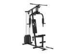 ArtSport Kraftstation ProfiGym 2000 Set mit Latzugstange, Butterflystange & Seilzug – 40kg Gewichte