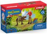 Schleich® Spielfigur »DINOSAURS, Tyrannosaurus Rex Angriff (41465)«, (Set)