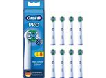 Oral-B Aufsteckbürsten Pro Precision Clean, X-förmige Borsten, weiß