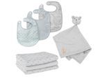 roba Organic Geschenkset Baby Essentials 'Lil Planet' silbergrau aus Bio-Baumwolle, GOTS zertifiziert