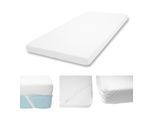 10cm Kaltschaum-Matratzentopper MCW-E63, Topper Matratzenauflage Matratzenschoner ~ 90x200cm