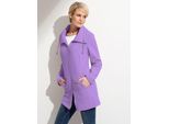 Fleecejacke CLASSIC BASICS, Damen, Gr. 52, lila (flieder), 100% Polyester, unifarben, Jacken Fleecejacke
