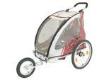 Regenüberzug für Einsitzer-Kinderanhänger mit Dualfunktion