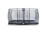 EXIT Elegant Ground Rechteckig 244x427 (8x14ft) + Sicherheitsnetz Economy schwarz