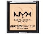 NYX Puder Professional Makeup CSWS Mattifying Powder, beige