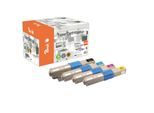 Peach O4496/47/97 4 Toner (bk, c/m/y) ersetzt OKI 44973533-6 für z.B. OKI C 301 DN, OKI C 321 DN, OKI MC 332 DN, OKI MC 340, OKI MC 342 DN (wiederaufbereitet)