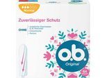 o.b. Tampons Original Normal Größe normal für mittlere/stärkere Periode, 64 St.