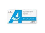 AZUR Tabletten mit Paracetamol und Coffein 20 St