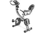 Sportana Heimtrainer Eagle 4 Faltbar 10 Stufen 7 Sitzhöhen LCD Display Trainings APP 2 Fitnessbänder Fitnessfahrrad Fahrradtrainer Fitnessbike 4in1