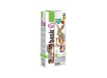 Lolo Pets 3x seed sticks rodent/rabbit fruit/vegetables