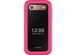 Nokia 2660 Flip Klapphandy (7,11 cm/2,8 Zoll, 0,13 GB Speicherplatz, 0,3 MP Kamera), rosa