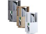 VCM Holzregal stehend Bücherregal drehbar Maße ca. H. 74 x B. 34 x T. 34 cm Elegantes Regal Büroregal – Stifta L