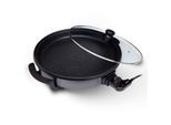 SOGO Elektrischer Multitopf mit Glasdeckel, 42cm, 1500W