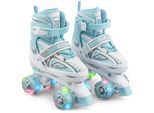 Apollo LED Rollschuhe größenverstellbar Super Quads X-Pro