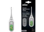 Braun Fieberthermometer PRT2000 Digitalthermometer mit Age Precision®, grau|weiß