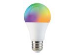 euroLighting LED-Lampe E27 8,5W Tuya-App, RGBW, WiFi, dimmbar