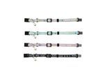 Trixie Kitten collar with motif set assorted colours