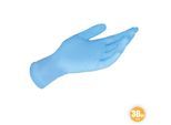 Multitec Nitril-Handschuhe, Größe L - Blau, 30er-Pack