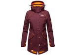 MARIKOO Damen Outdoor Softshell Jacke mit abnehmbarer Kapuze Soulinaa