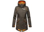 MARIKOO Damen Outdoor Softshell Jacke mit abnehmbarer Kapuze Soulinaa