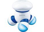 Sanitas Massagegerät SMG 11 Mini-Massager, Massage-to-go, blau|weiß