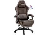 GTPLAYER Gaming-Stuhl ergonomischer Bürostuhl mit HIFI Stereo Lautsprecher