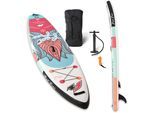 SUP-Board F2 "Feel Free o. Paddel" Wassersportboards Gr. 10,2 310 cm, pink Stand Up Paddle