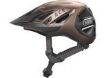 Fahrradhelm ABUS "URBAN-I 3.0 ACE" Gr. L, braun, Helme, L Kopfumfang: 56cm - 61cm, metallic, unifarben, glänzend