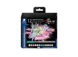 Staedtler Pigment brush 371 "Pastel Set" 12 pcs. Cardboard box