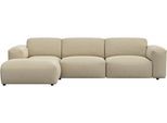 FLEXLUX Ecksofa »Lucera«, Skandinavisches Design, In hochwertiger Verarbeitung