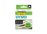 DYMO Original D1-Etikettenband | schwarz auf gelb | 19 mm x 7 m | selbstklebendes Schriftband | für LabelManager-Beschriftungsgerät