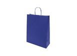 ratioform Papiertragetasche FRESH, blau, LxBxH 320 x 130 x 425 mm, 110 g/m², VE 250 Stk, ab 10 VE