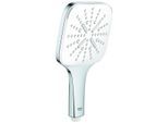 GROHE Handbrause RSH 130 SmartActive Cube 26582 9,5l moon white/chrom, 26582LS0 26582LS0