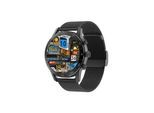 TPFNet Smart Watch / Fitness Tracker IP67 - Milanaise Armband - Android & IOS - Silber