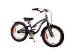 TPFSports Miracle Cruiser Kinderfahrrad - Mädchen - 16 Zoll - Rücktritt + Handbremse - Mattschwarz