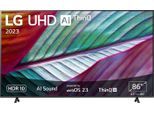 LG 86UR78006LB LCD-LED Fernseher (217 cm/86 Zoll, 4K Ultra HD, Smart-TV, UHD,α5 Gen6 4K AI-Prozessor,HDR10,AI Sound,AI Brightness Control), schwarz