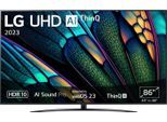 LG 86UR81006LA LED-Fernseher (218 cm/86 Zoll, 4K Ultra HD, Smart-TV, UHD,α7 Gen6 4K AI-Prozessor,HDR10,AI Sound Pro,AI Brightness Control), schwarz