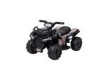Kinder-Elektroauto Jumpy, Kinderquad, 18 Watt, Bremsautomatik, LED-Lichter, Daumengas, Soundmodul (Camouflage)