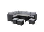 9-Sitzer Lounge Set -versch. Ausführungen