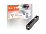 Peach HP 970 bk Druckerpatrone bk ersetzt HP No. 970 bk, CN621A für z.B. HP OfficeJet Pro X 450, HP OfficeJet Pro X 451 dn, HP OfficeJet Pro X 451 dw (wiederaufbereitet)