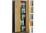 VCM Aktenschrank mit Drehtüren Lona 5 Fächer