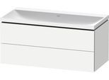 Duravit L-Cube c-shaped Set wandhängend Weiß Matt 1000x480x480 mm - LC6952N18180000 LC6952N18180000